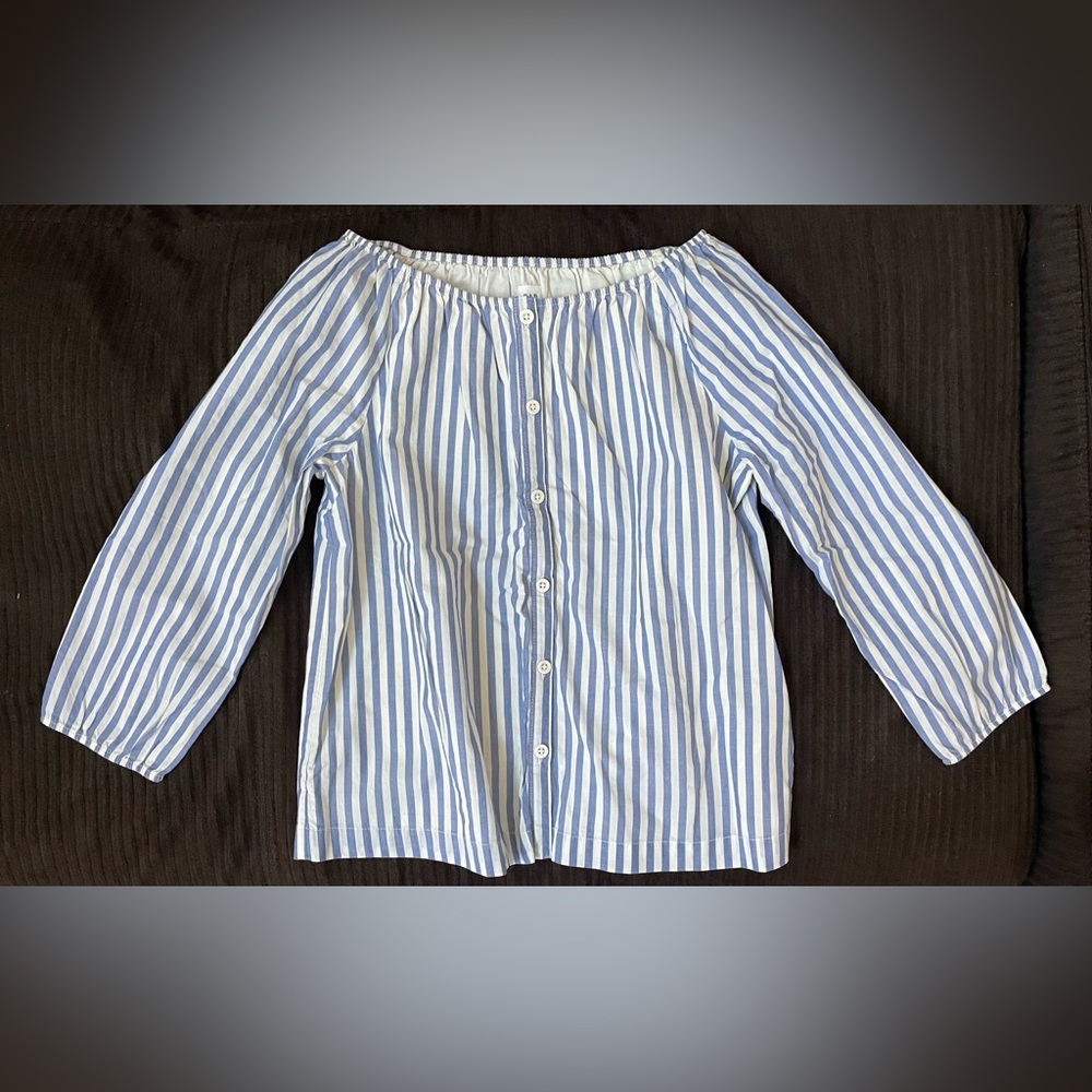 NWTS GAP 12 Girls Seersucker Blouse